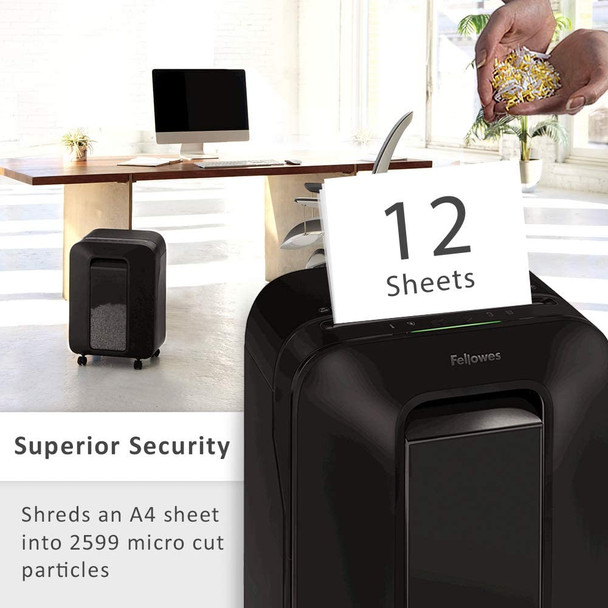 Powershred LX201 Fellowes Micro-Cut Shredder
