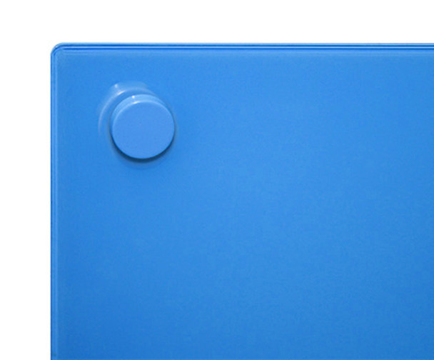 Visionchart Starphire Magnetic Glassboard 2000 x 1200mm Custom Colour