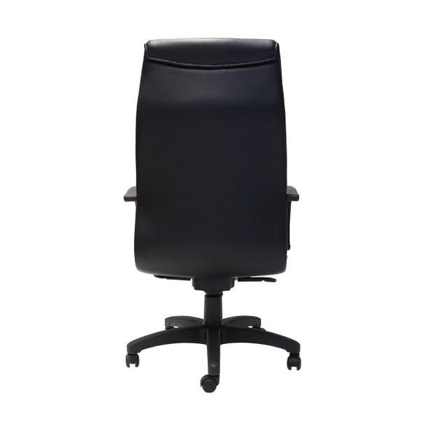 Rapidline #CL710 Medium Back Buget Executive Chair Black PU - rapidline drafting chair, rapidline office chairs, rapidline ergonomic chair | It's A Mega Thing