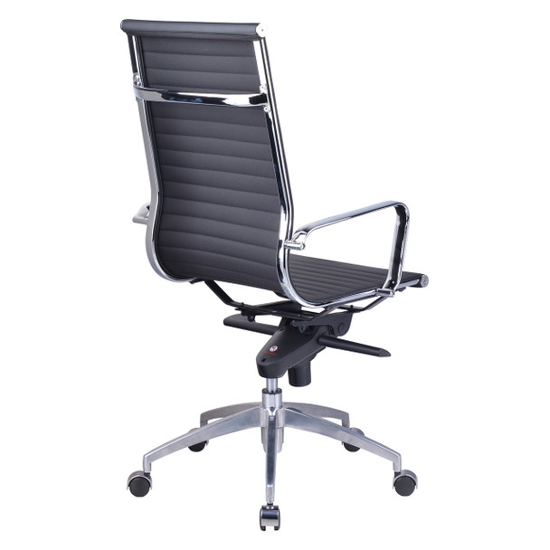 Rapidline PU605H Executive Chair High Back Black PU