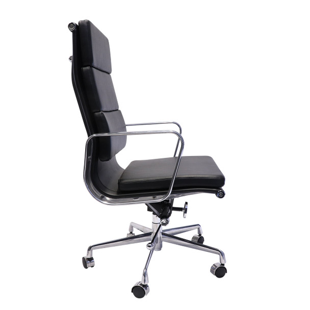 Rapidline PU900H Executive Chair High Back Black PU