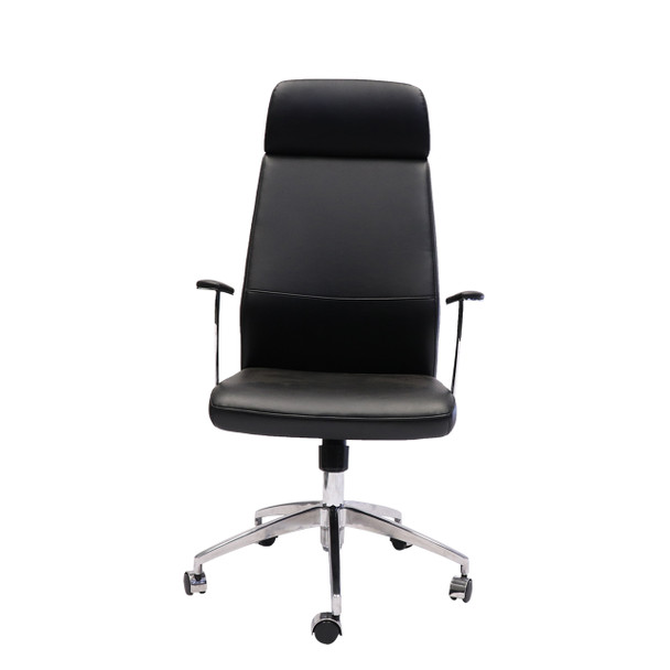 Rapidline CL3000H High Back Slimline Executive Chair Black PU