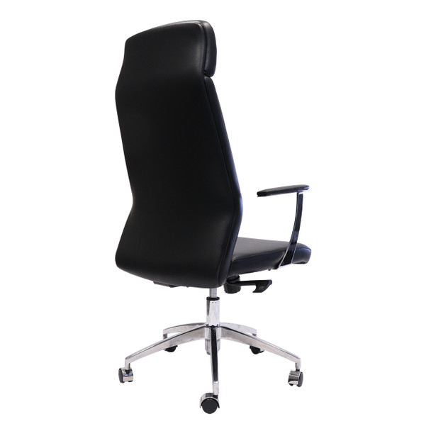 Rapidline CL3000H Slimline High Back Executive Chair Black PU