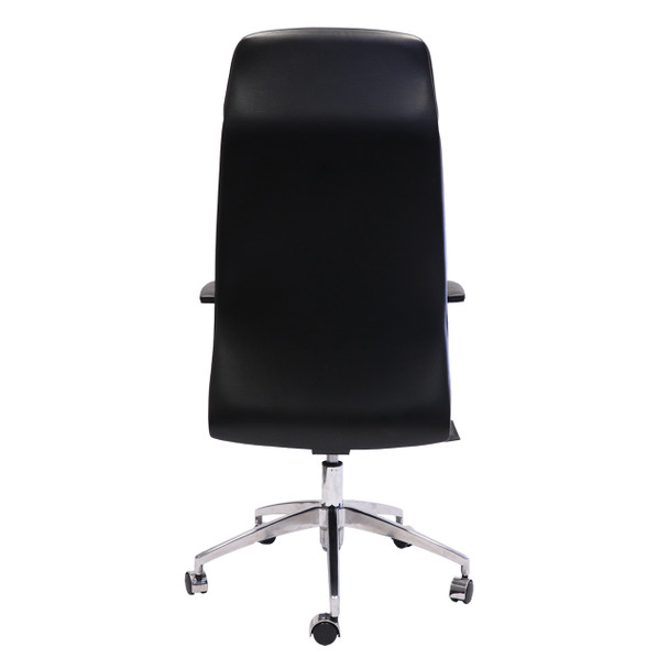 Rapidline CL3000H Slimline Executive Chair High Back Black PU