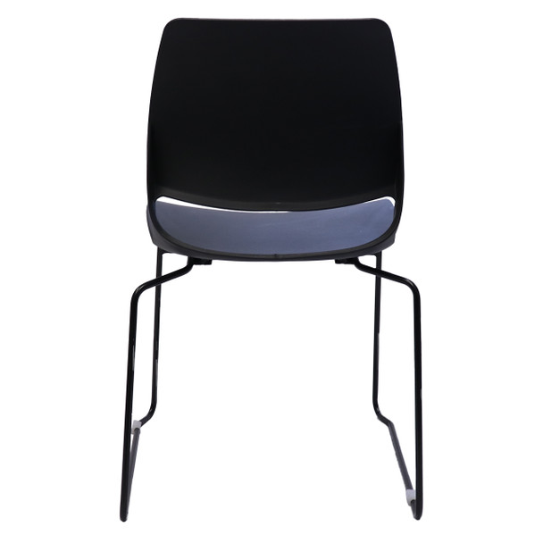 Rapidline Vivid Sled Base Visitor Chair Black