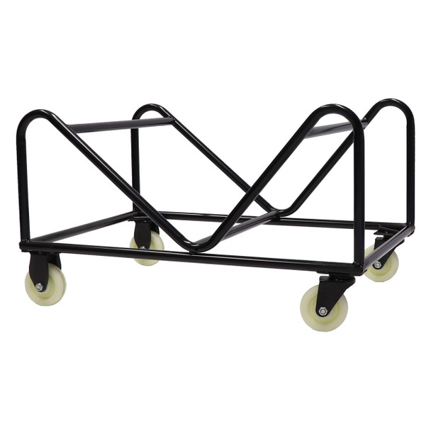 Rapidline Z Chair Trolley Stacking Black