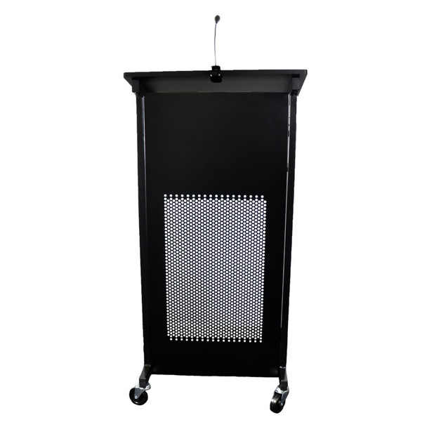 Rapidline Black Heavy Duty Lectern 445 x 450 x 1200mm