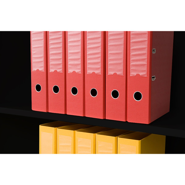 Rapidline Shelf 760 x 25 x 380mm Black Only for Go Tambour Door Cupboard