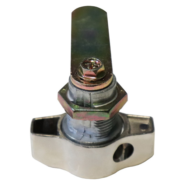 Rapidline Go Silver Steel Butterfly Lock with Padlock Facility