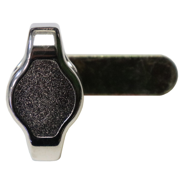 Rapidline Go Silver Steel Butterfly Lock with Padlock Facility