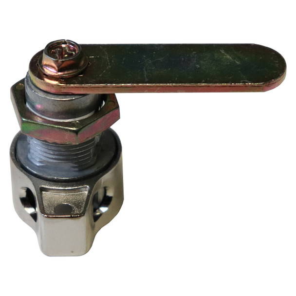 Rapidline Go Steel Butterfly Lock with Padlock Facility Silver