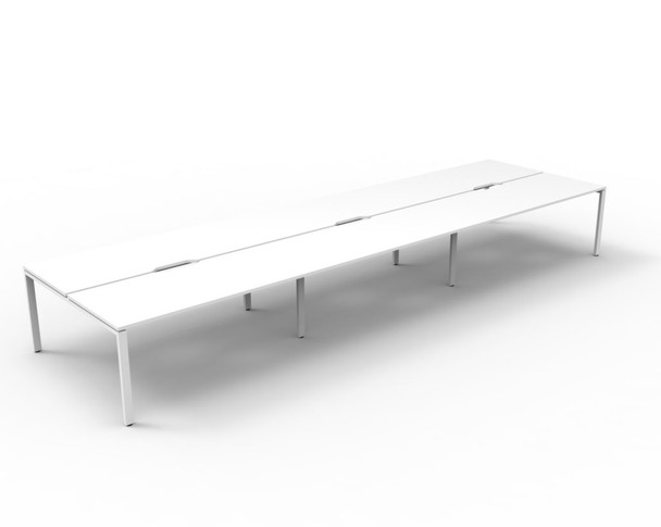 Rapidline #D-IPLD6P1275 NW/WS Deluxe Rapid Infinity 6 Person Double Sided Workstation - No Screen Natural White/White - rapidline single sided workstation, rapidline double sided workstation, Rapidline office supplies | It's A Mega Thing Rapidline #D-IPLD6P1275 NW/WS Deluxe Rapid Infinity 6 Person Double Sided Workstation - No Screen Natural White/White - rapidline single sided workstation, rapidline double sided workstation, Rapidline office supplies | It's A Mega Thing