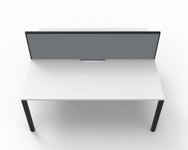 Rapidline #D-IPLDWS2P1275 NW/BL Deluxe Rapid Infinity 2 Person Double Sided Workstation - with Screen Natural White/Black - rapidline double sided workstation, Rapidline office supplies, Rapidline office accessories | It's A Mega Thing Rapidline #D-IPLDWS2P1275 NW/BL Deluxe Rapid Infinity 2 Person Double Sided Workstation - with Screen Natural White/Black - rapidline double sided workstation, Rapidline office supplies, Rapidline office accessories | It's A Mega Thing