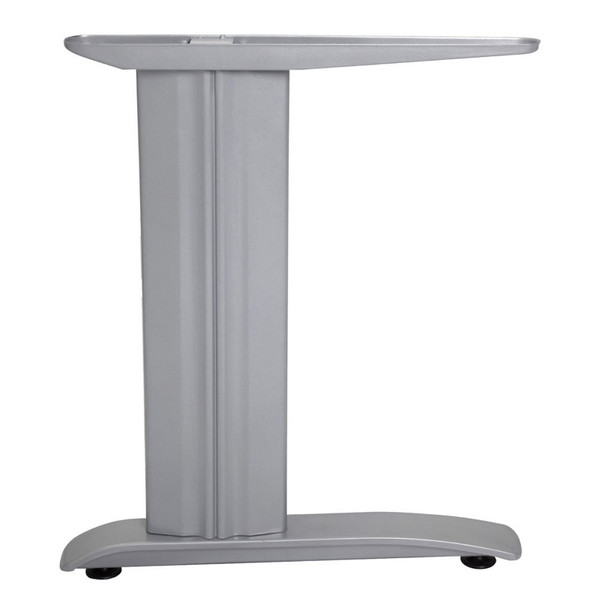 Rapidline Leg Set of 2 Only Brushed Silver for Rapid Span Workstation