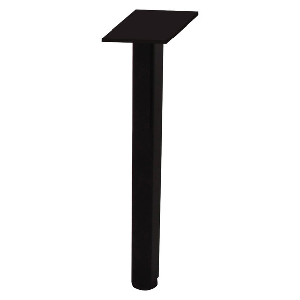 Rapidline Pole Leg Only Black for Rapid Span Corner Workstation 