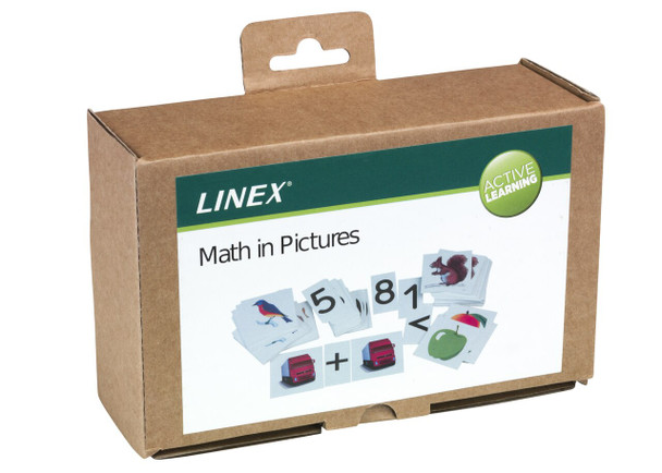 Linex Math in Pictures Card Set Pack of 80