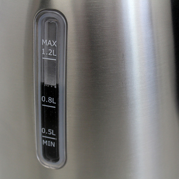 Nero 1.2 Litre Brushed Stainless Steel Studio Kettle