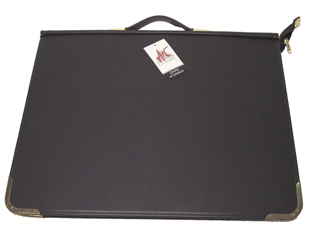 Colby Art 600A3 Zippered A3 PVC Portfolio Black Each | It's A Mega Thing