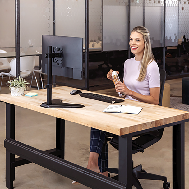 Fellowes Single Monitor Arm Professional Series Freestanding