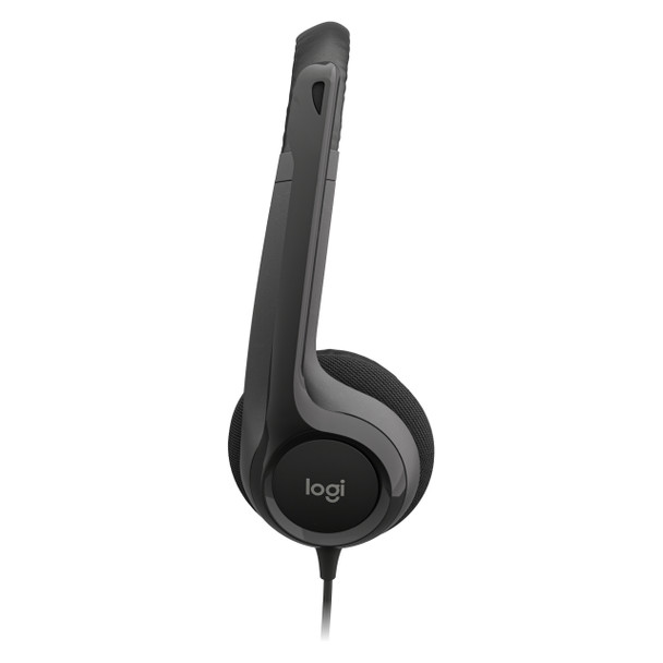 Logitech Headset with Noise Canceling Graphite H390 USB | Mega Office Supplies