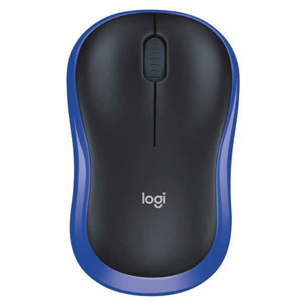 Logitech M185 USB Wireless Mouse Blue | Mega Office Supplies