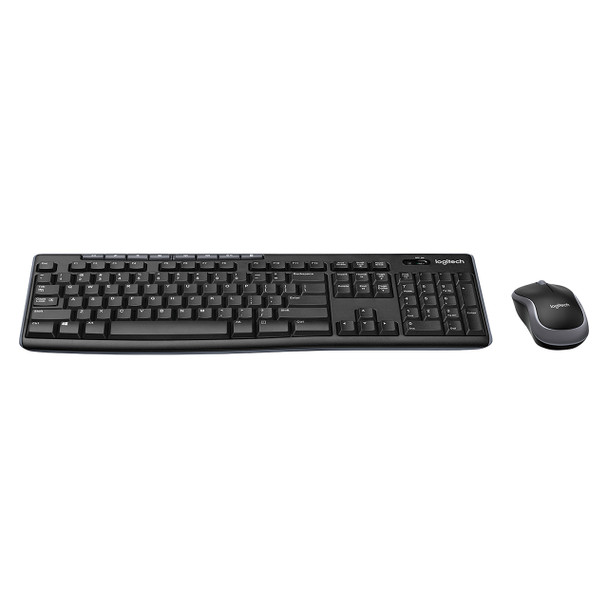 Logitech USB Wireless Keyboard and Mouse Combo Black MK270R | Mega Office Supplies