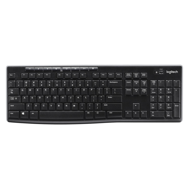 Logitech MK270R USB Wireless Keyboard and Mouse Combo Black | Mega Office Supplies