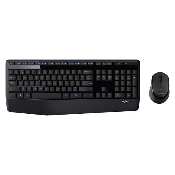 Logitech MK345 USB Wireless Keyboard and Mouse Combo Black | Mega Office Supplies