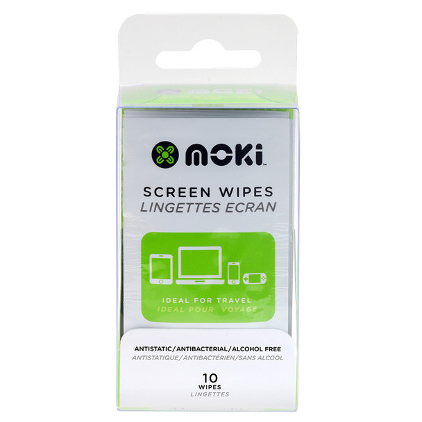 Moki Screen Wipes Pack of 10