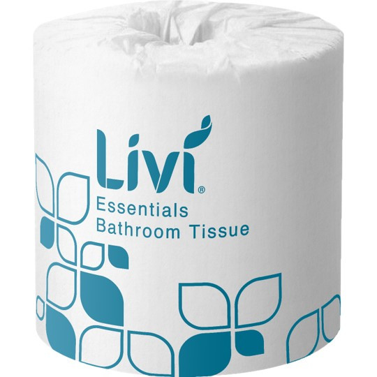 Livi 1001 Essentials Toilet Tissue 2 Ply 400 Sheets Carton 48