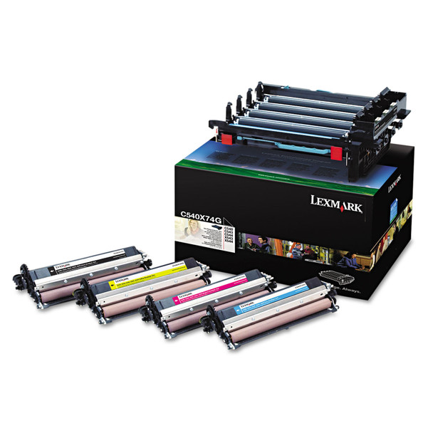 Lexmark C540X74G Black and Colour Imaging Kit 30000 Pages