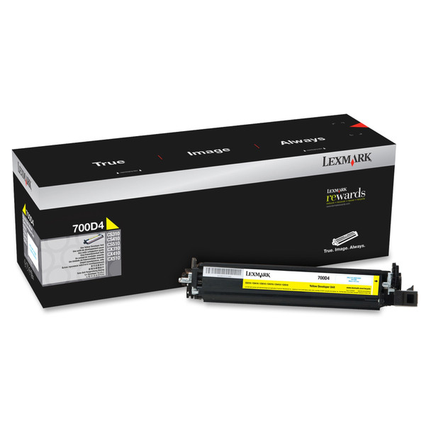 Lexmark 70C0D40 Yellow Developer Unit 40000 Pages