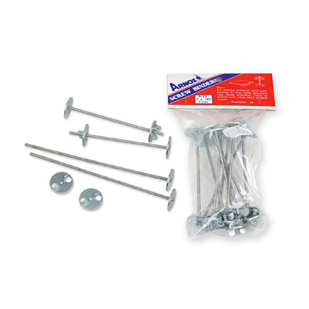 Arnos F331 Heavy 3/16 Metal Screw Binders 102mm