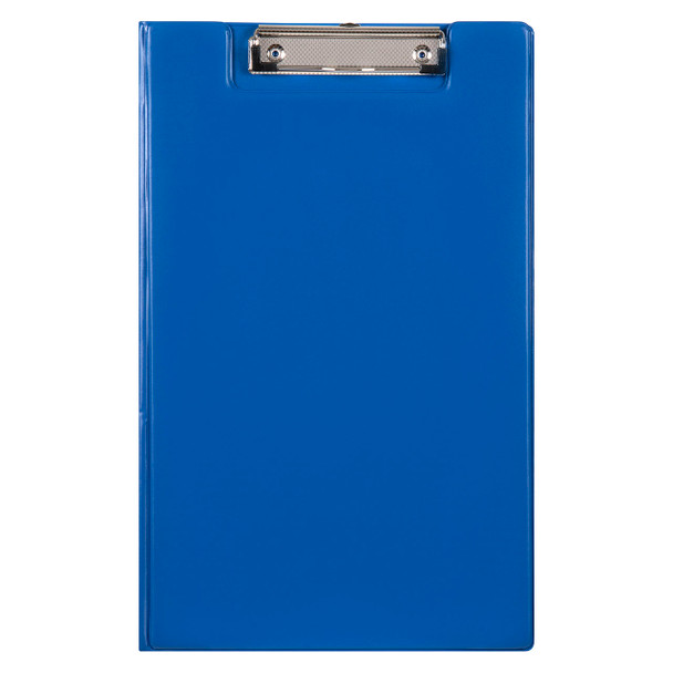 Marbig Clipfolder Polypropylene Foolscap Blue