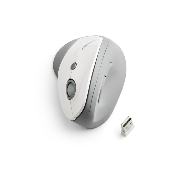 Ergo Vertical Wireless Mouse Grey Kensington Pro Fit