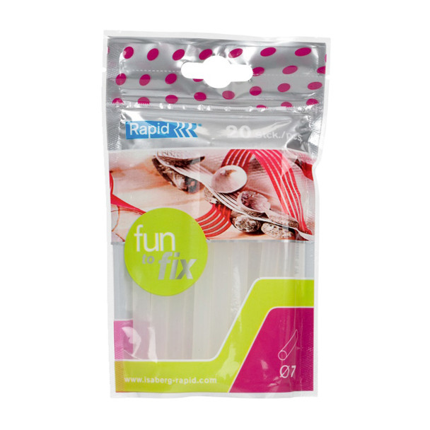 Rapid Fun to Fix 7mm Glue Stick Pack of 20