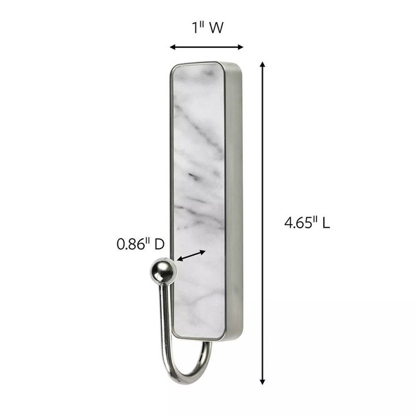 Command Large Marble Finish Hook up to 2.2 kg Command Large Marble Finish Hook up to 2.2 kg