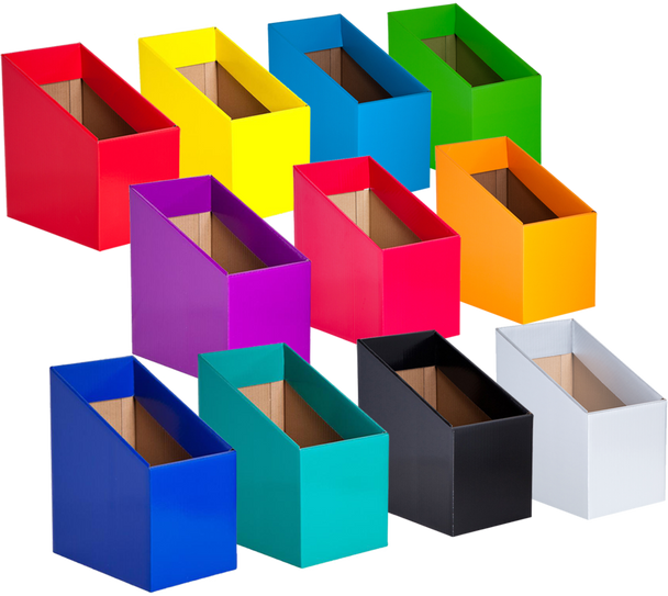 Elizabeth Richards Book Box Pack of 5 Light Blue