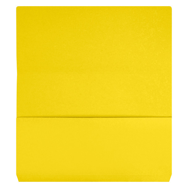 Marbig Slimpick Foolscap Document Wallet Yellow Box of 50