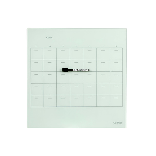 Quartet Glass Planner 450 x 450mm Pack of 4