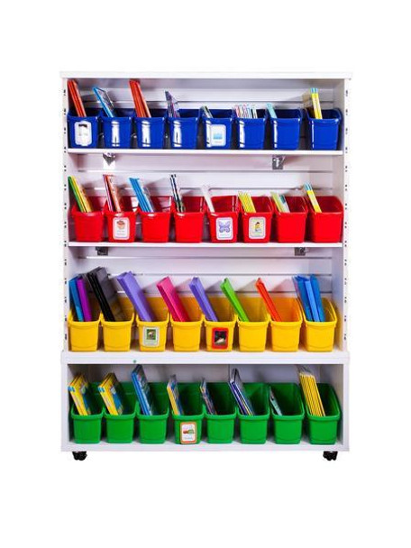 Elizabeth Richards Plastic Book Tub Black