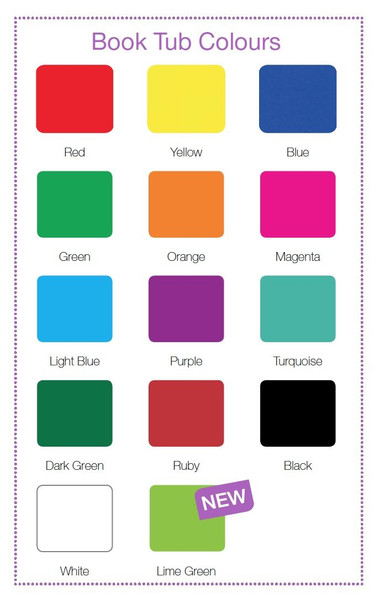 Elizabeth Richards #Pbtt Plastic Book Tub - Turquoise| It's A Mega Thing