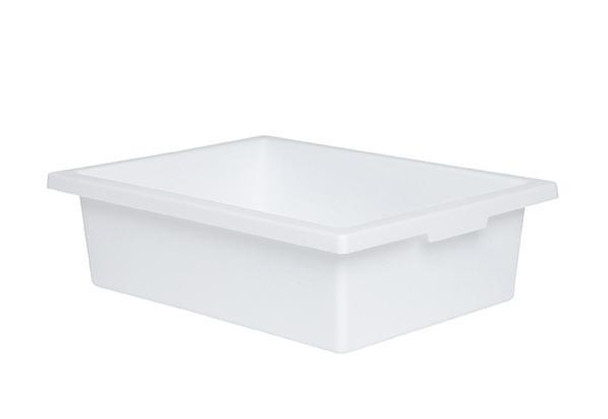 Elizabeth Richards Plastic Tote Tray White