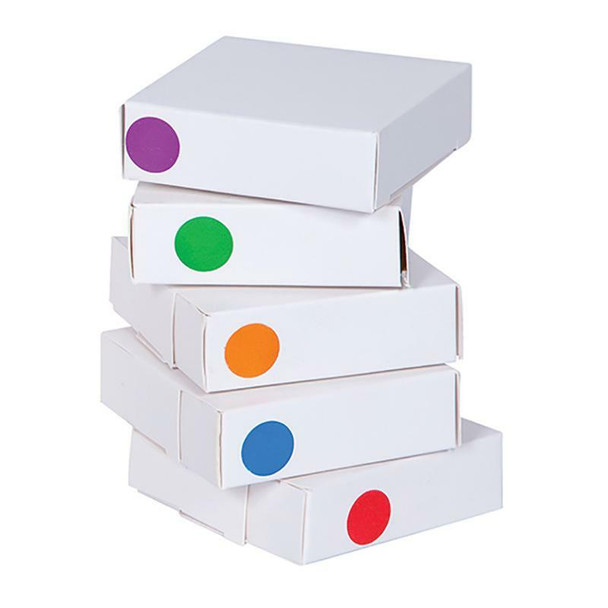 Elizabeth Richards 14mm Book Dots Label Sapphire Pack of 200