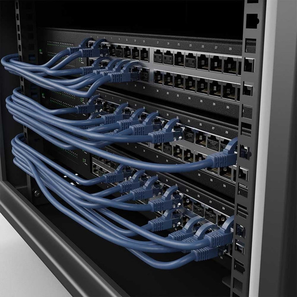 Lindy Black RJ-45 Port Blocker 20 Pack (No Key)