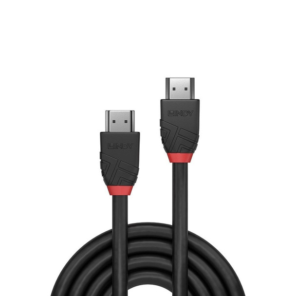 Lindy 1m High Speed HDMI Cable Black Line