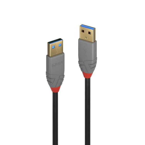 Lindy 2m USB 3.0 Type A to A Cable Anthra Line