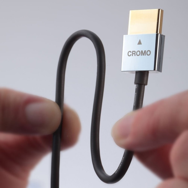 Lindy 2m Cromo Slim HDMI Cable with Ethernet