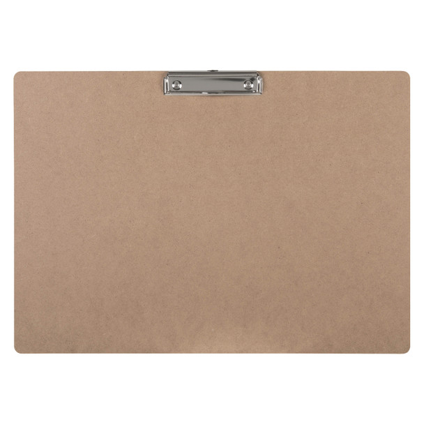 Marbig Clipboard Masonite Small Clip A3 Brown