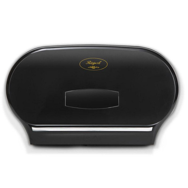 Regal Jumbo Double Roll Dispenser Black